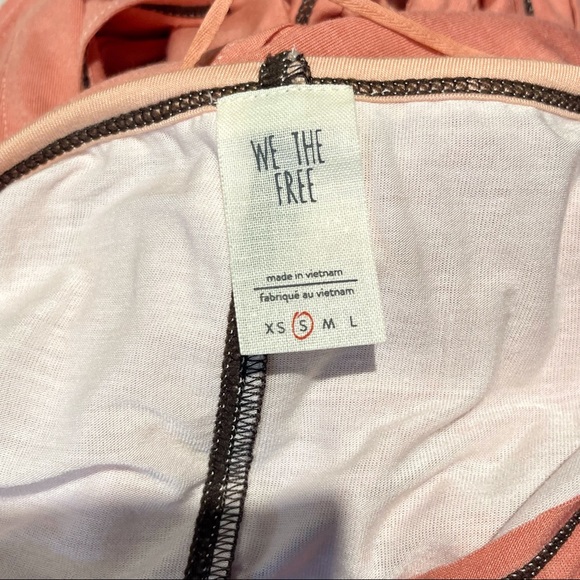 NWOT We The Free Blush Pale Pink T-Shirt Dress - Picture 9 of 10